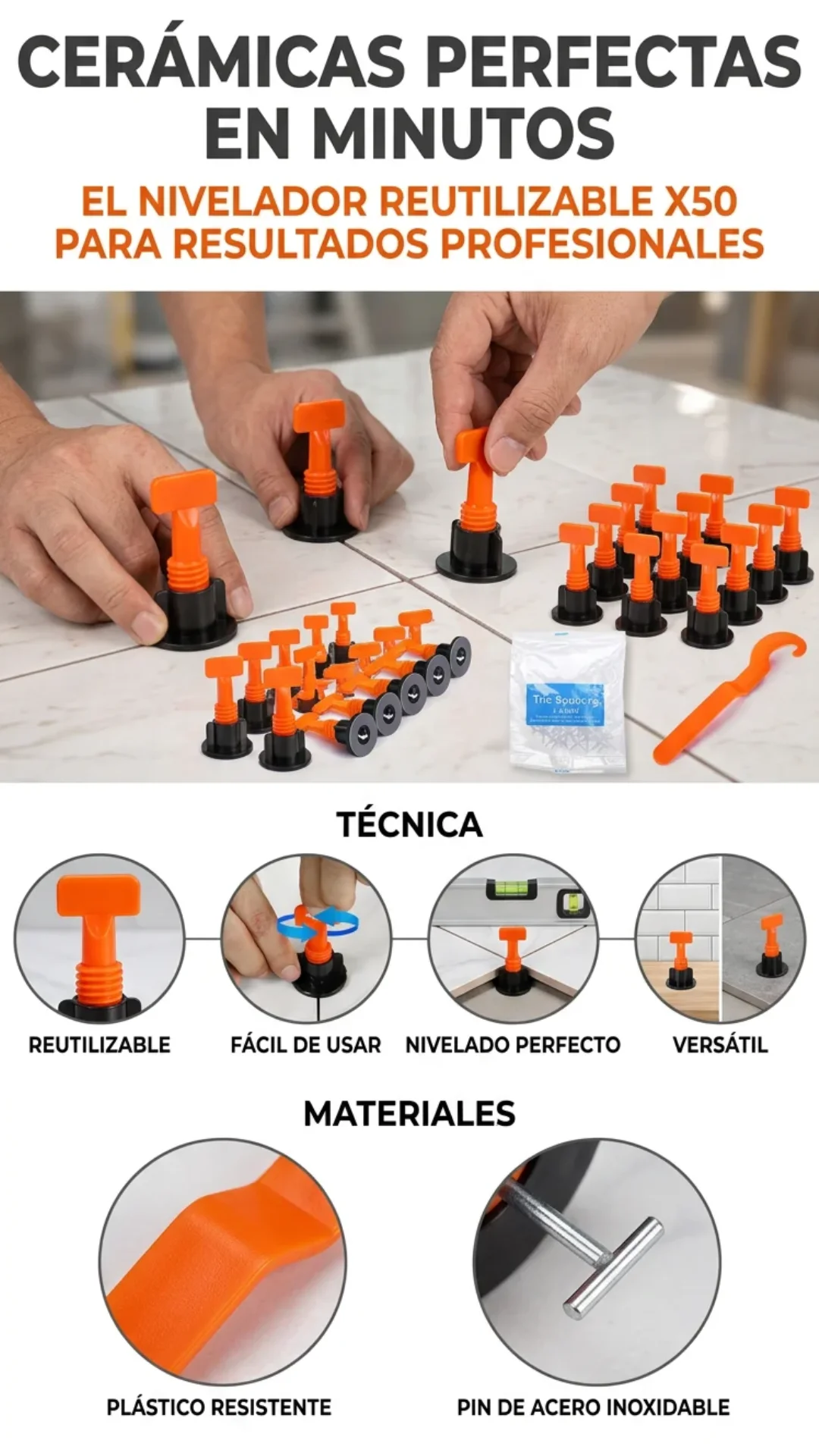 NIVELADOR DE CERÁMICA X50und REUTILIZABLE — página 4