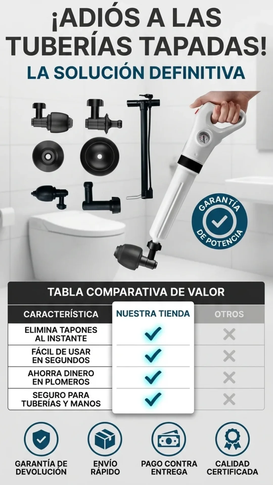 KIT BOMBA DESTAQUEADOR DE TUBERIAS — página 7